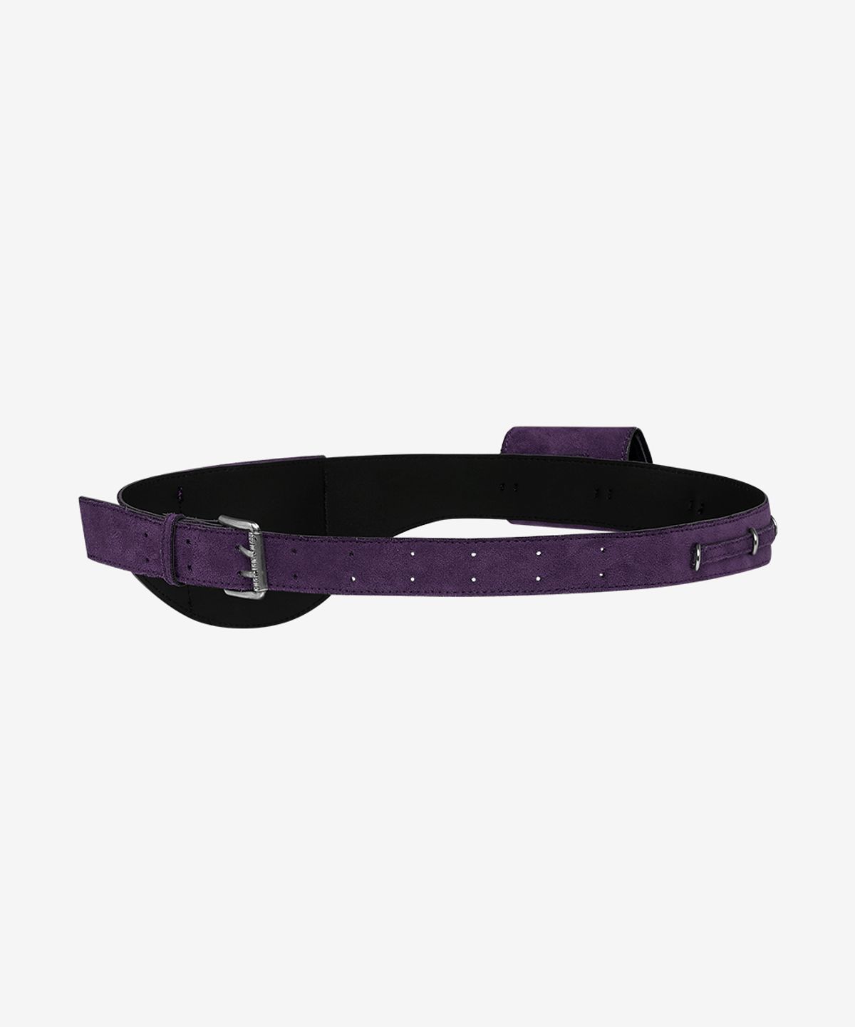 블랙 퍼플(BLACK PURPLE) 블랭켓 포켓 벨트_퍼플 Blanket Pocket Belt_Purple