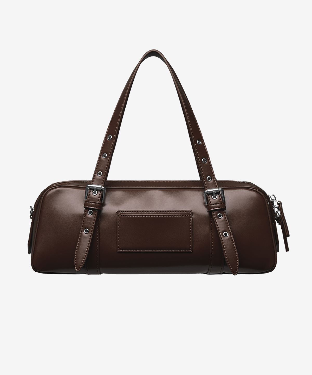 블랙 퍼플(BLACK PURPLE) 하네스 보스턴 백_브라운 Harness Boston Bag_Brown