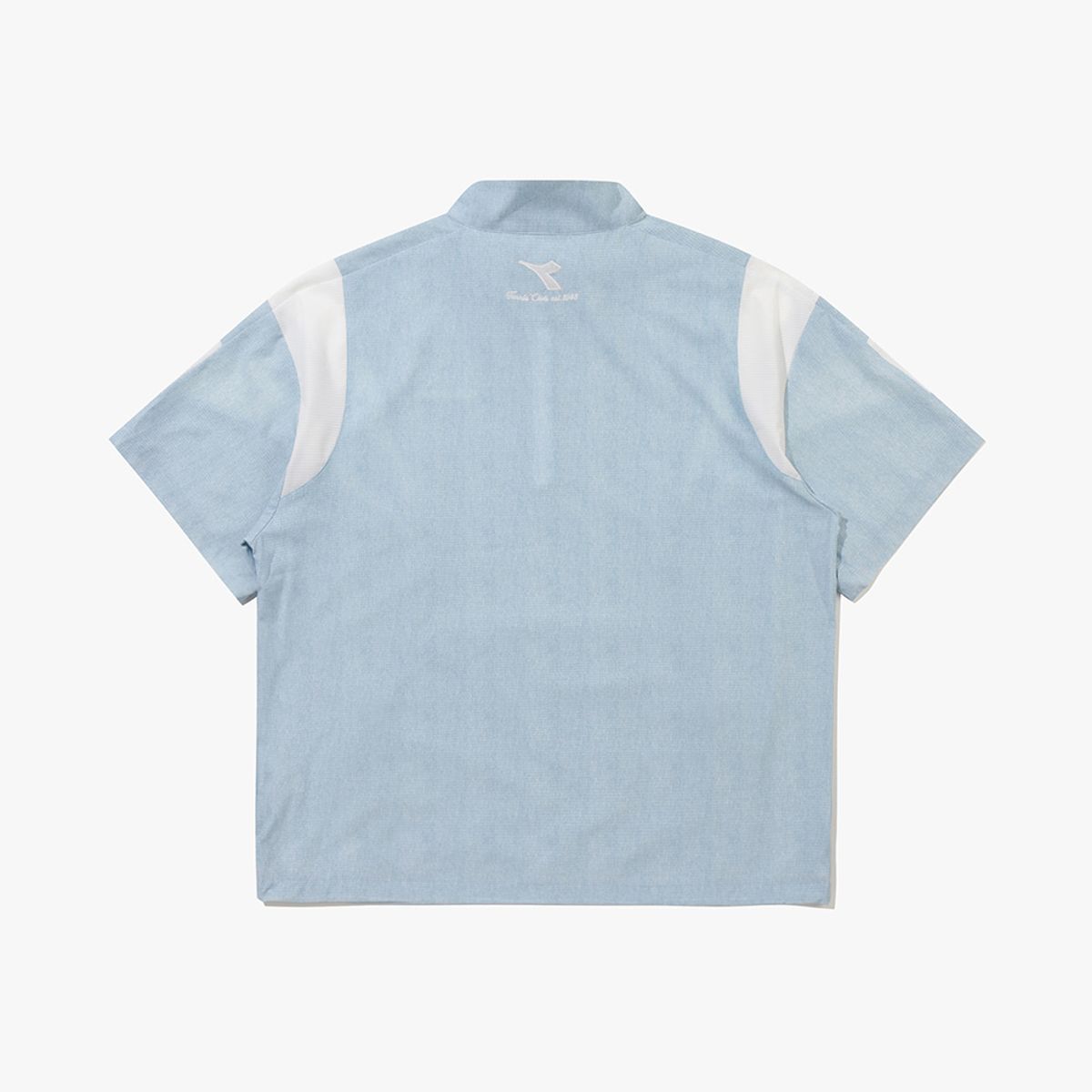 디아도라(diadora) 그랜드슬램 하프 반팔 아노락 DENIM