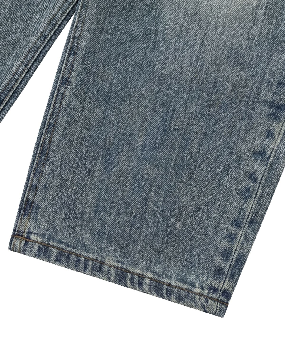 아이돈워너셀(IDWS) Bomin Curved Denim Pants Indigo