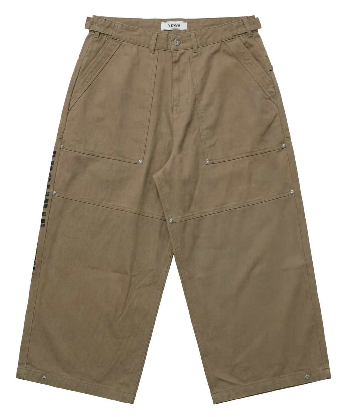 아이돈워너셀(IDWS) Route Print Balloon Pants Beige