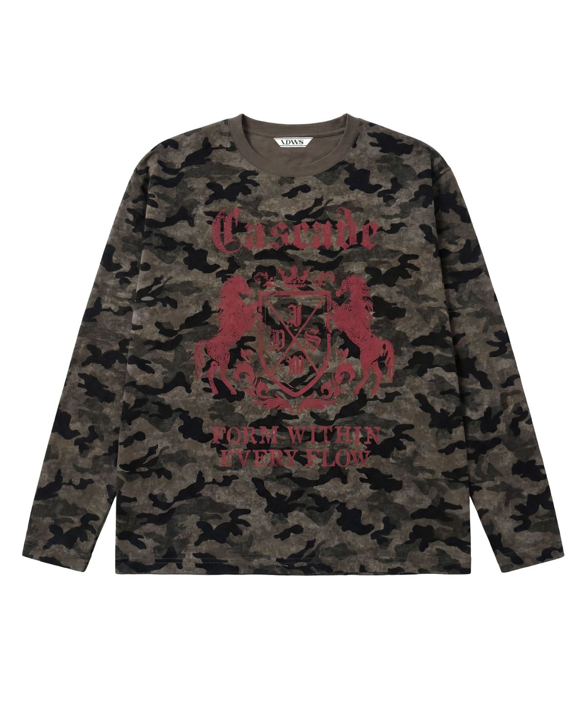 아이돈워너셀(IDWS) Draft Long Sleeve Light Multi