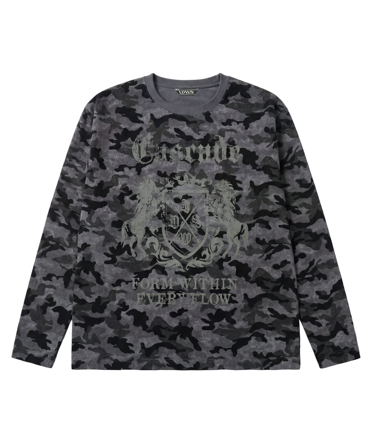 아이돈워너셀(IDWS) Draft Long Sleeve Dark Multi