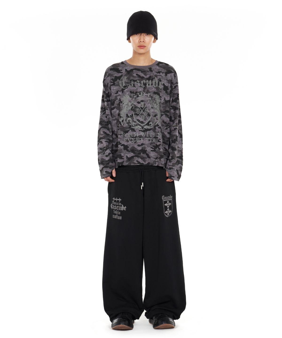 아이돈워너셀(IDWS) Draft Long Sleeve Dark Multi