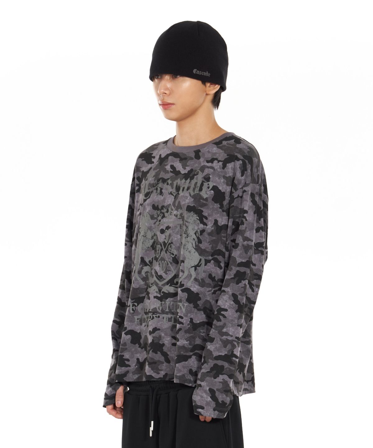 아이돈워너셀(IDWS) Draft Long Sleeve Dark Multi