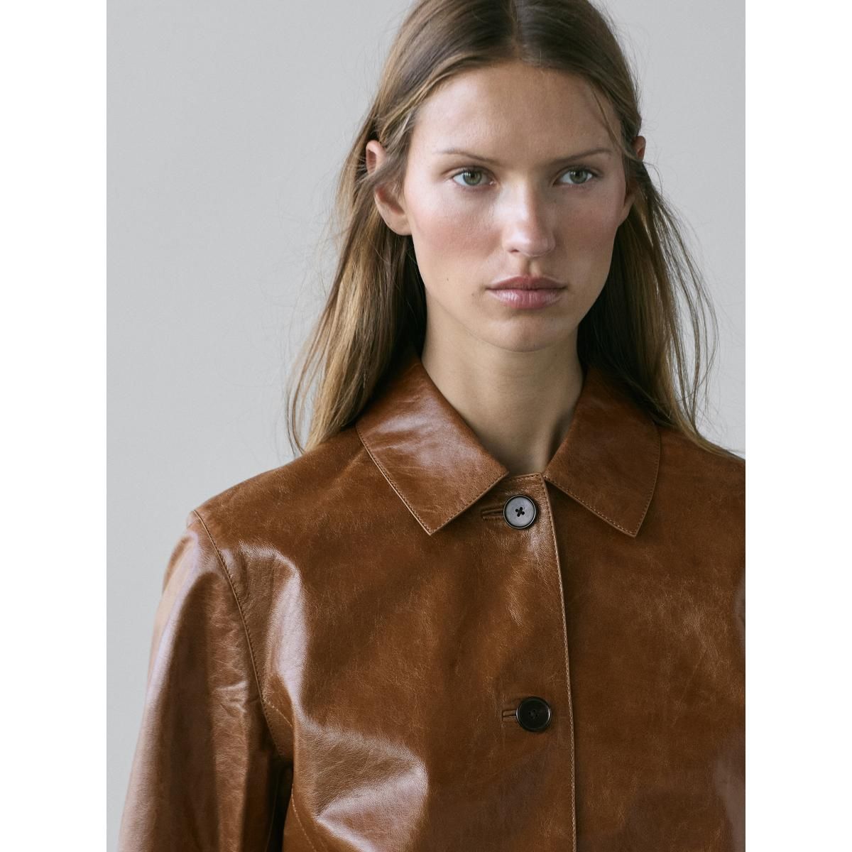 마시모두띠(MASSIMO DUTTI) 나파 레더 재킷