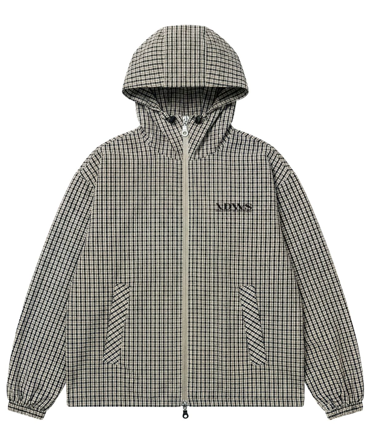 아이돈워너셀(IDWS) Vortex Check Windbreaker Ivory