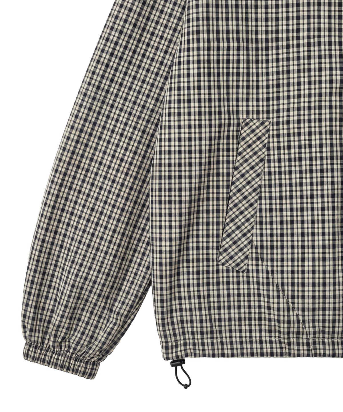 아이돈워너셀(IDWS) Vortex Check Windbreaker Ivory