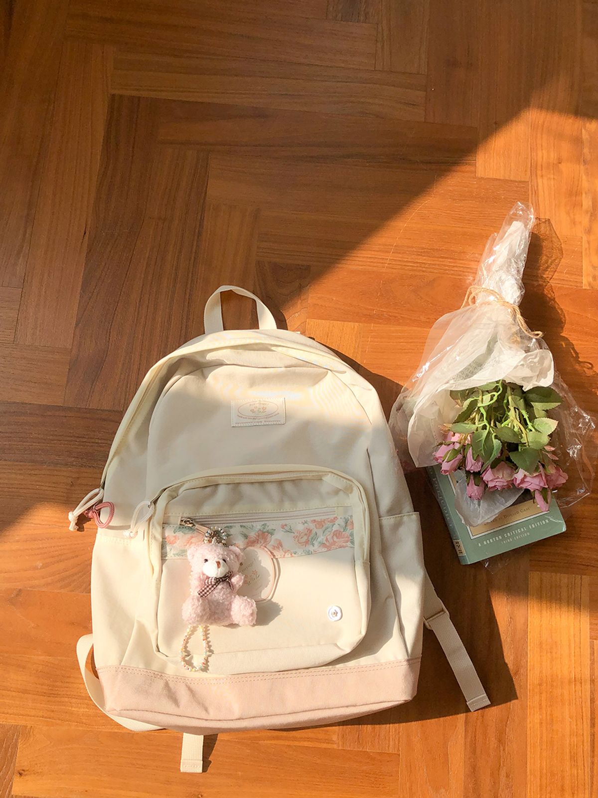 오부니(OVUNI) 본보야지 백팩_빈티지 로즈