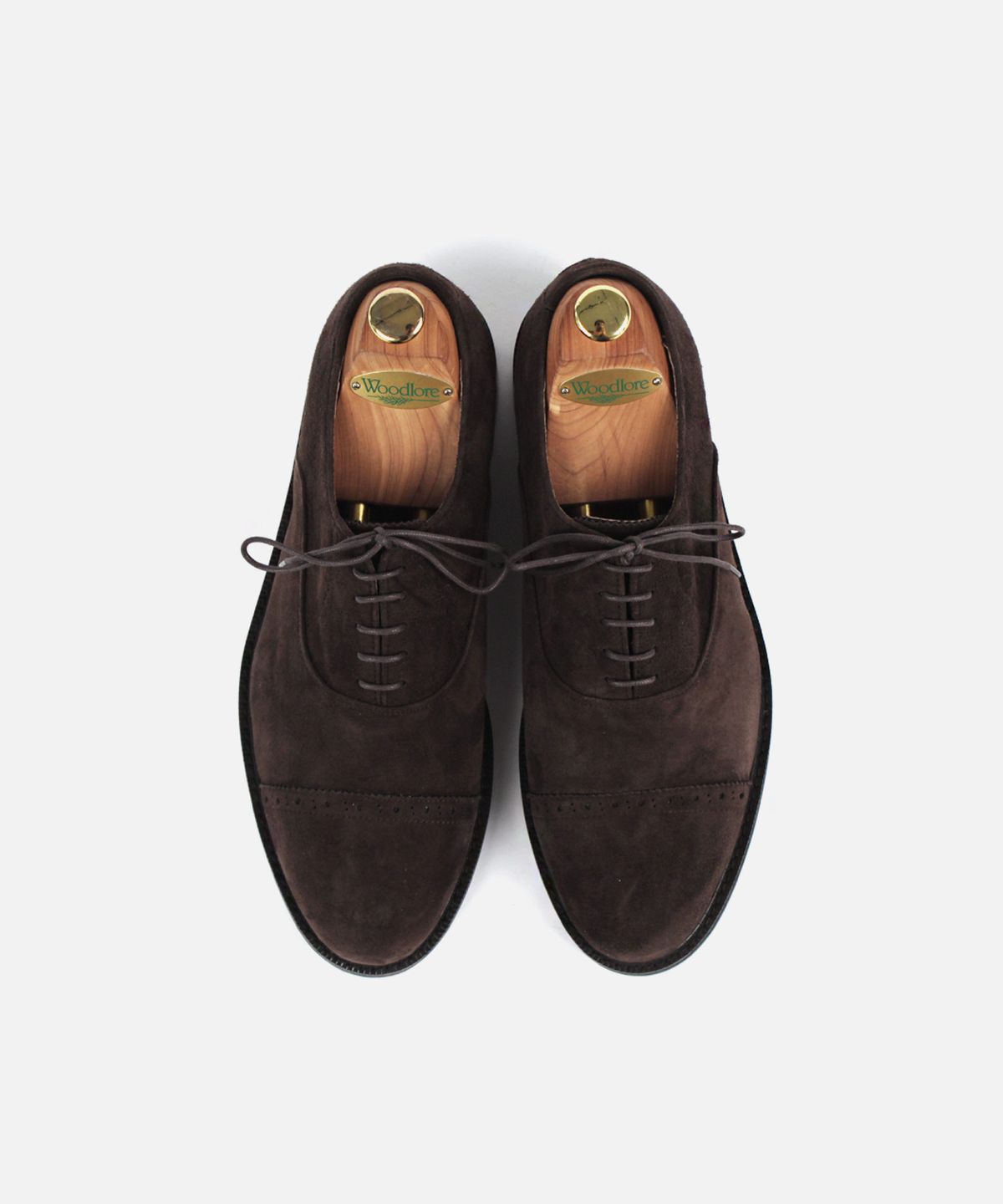 커스텀무드(CUSTOMMOOD) 코도 스웨이드 클래식 더비슈즈(choco)