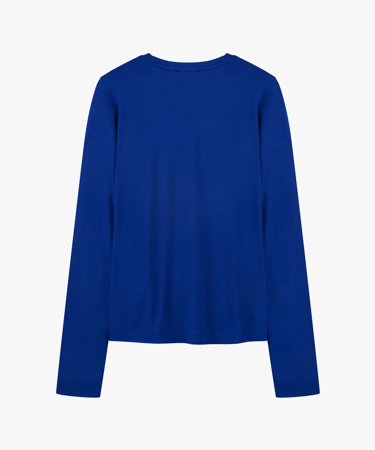 38컴온커먼(38COMEONCOMMON) Silky Touch Slim Long Sleeve (Blue)