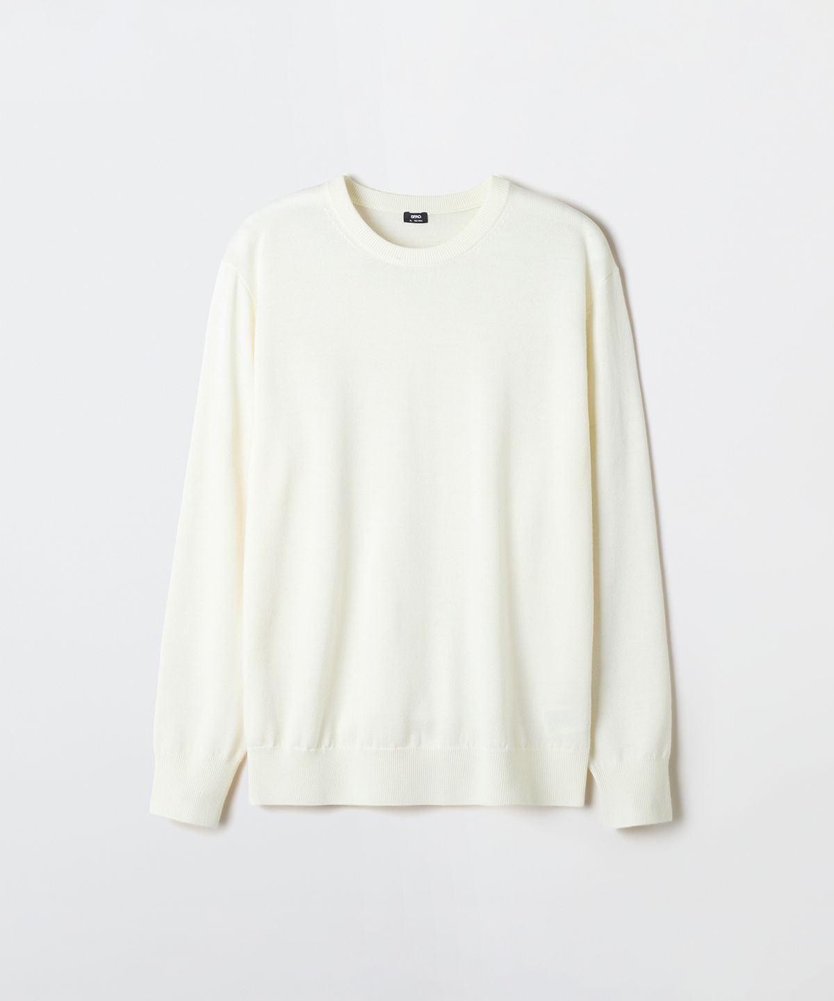 스파오(SPAO) [메리노울100] 라운드넥 긴팔 니트_SPKWG23M21