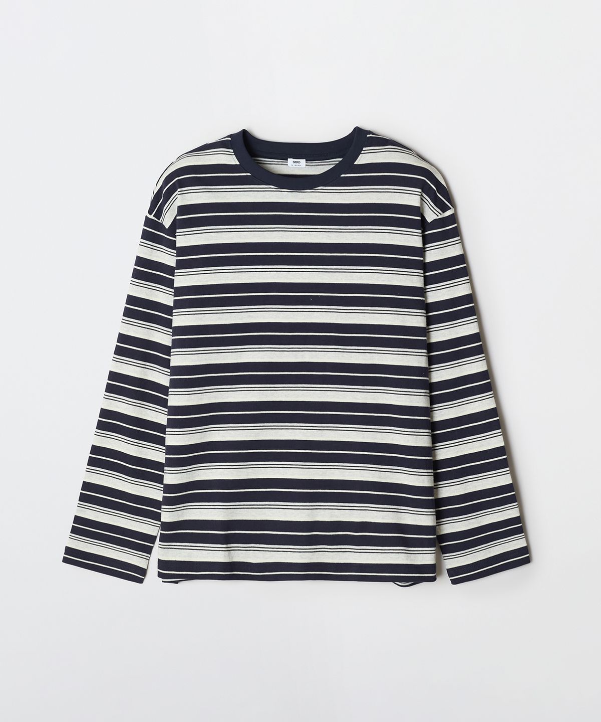 스파오(SPAO) [내추럴코튼] 멀티 스트라이프 긴팔티_SPLSG23C03