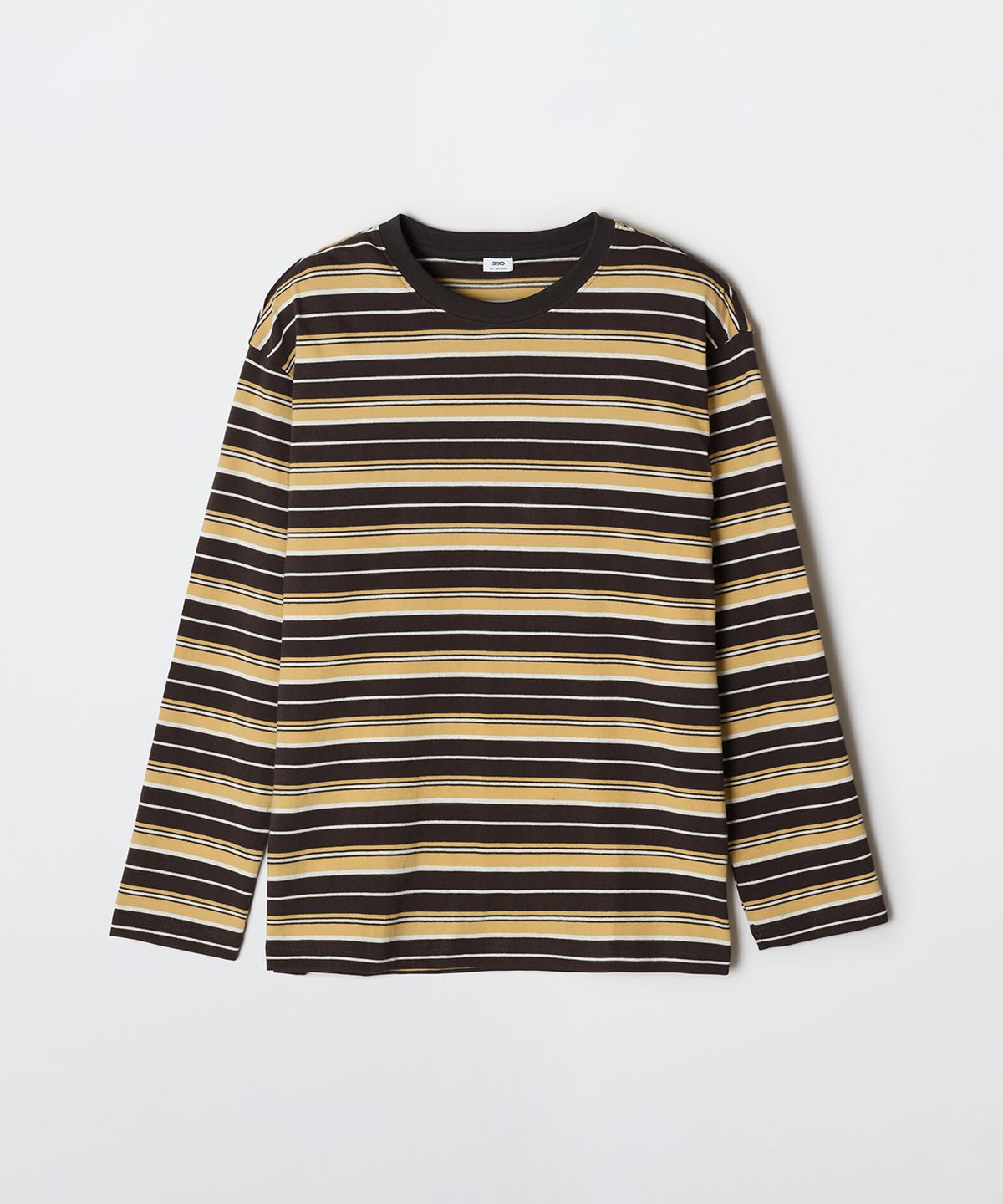 스파오(SPAO) [내추럴코튼] 멀티 스트라이프 긴팔티_SPLSG23C03