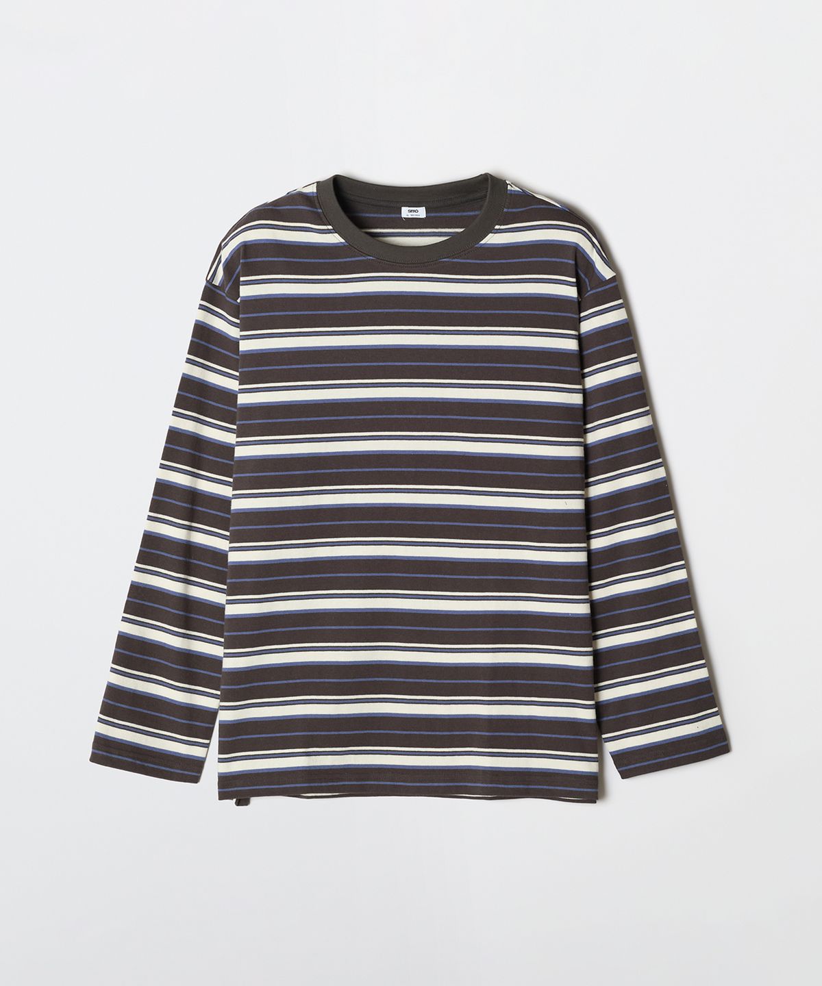 스파오(SPAO) [내추럴코튼] 멀티 스트라이프 긴팔티_SPLSG23C03