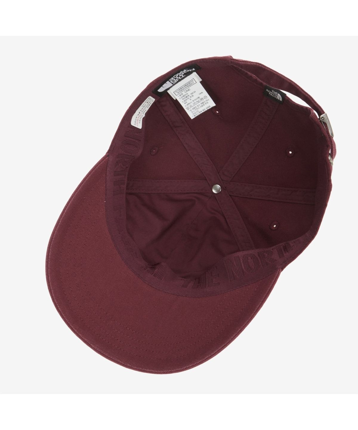 노스페이스(THE NORTH FACE) NE3CS04C 빈티지 플랫 캡 WINE