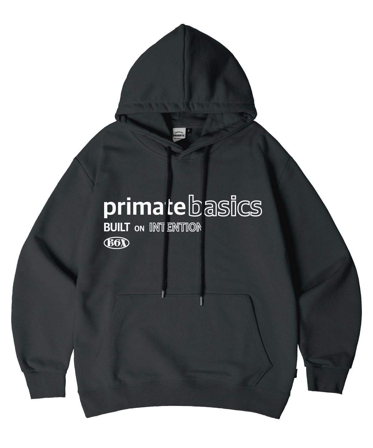 프라임에이트(PRIMATE) [기모/NO기모] BASICS 오버핏 후드 티셔츠 13 COLORS