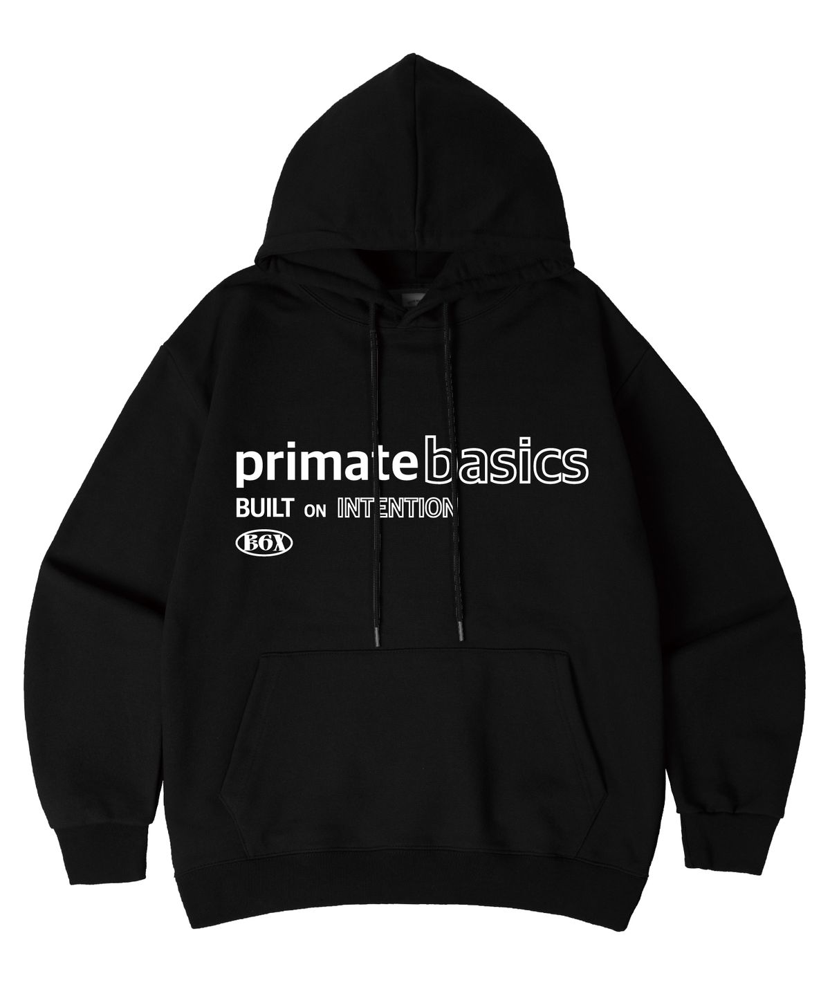 프라임에이트(PRIMATE) [기모/NO기모] BASICS 오버핏 후드 티셔츠 13 COLORS