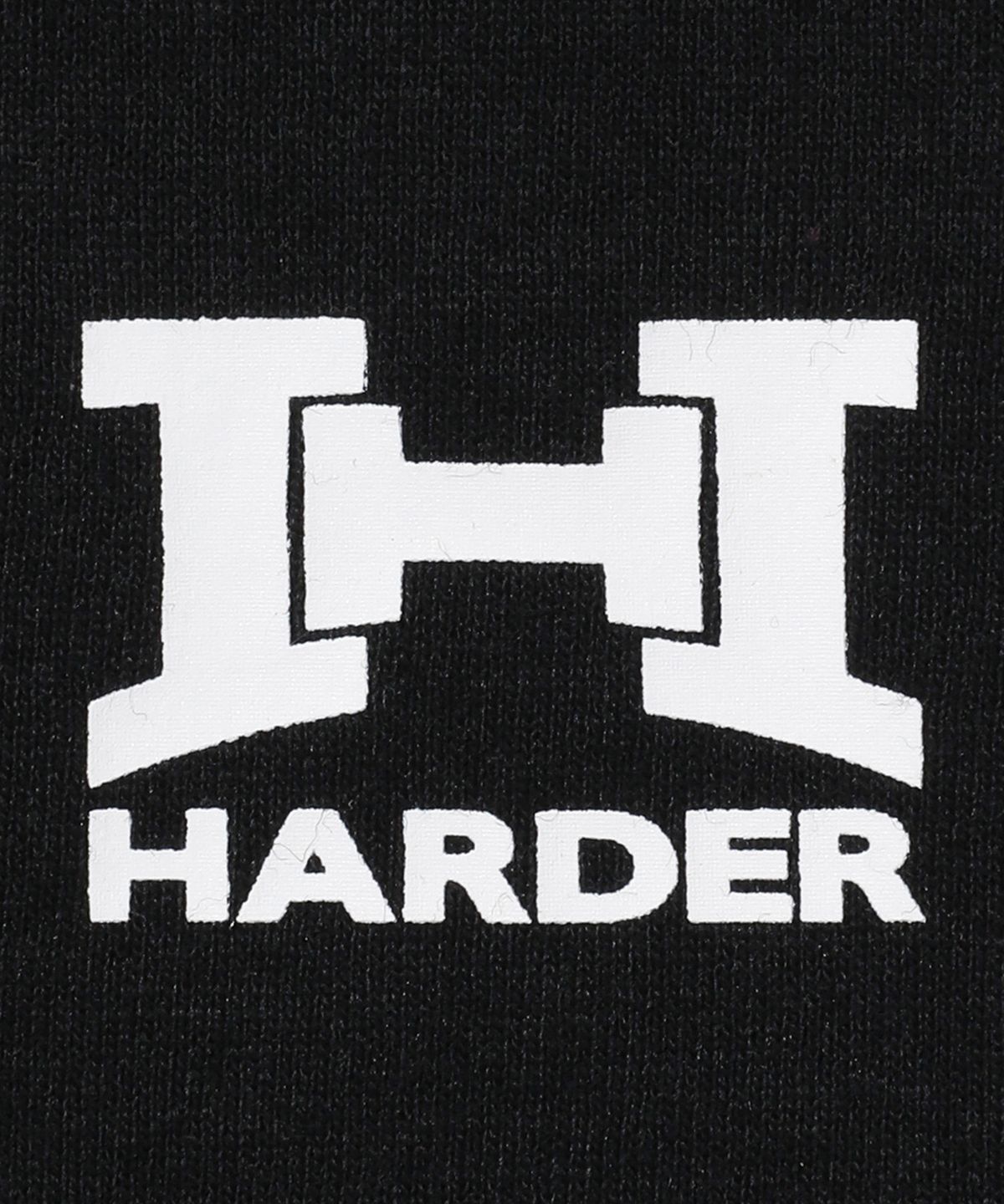 하더(HARDER) 플래그 그래픽 숏슬리브 티셔츠(블랙)