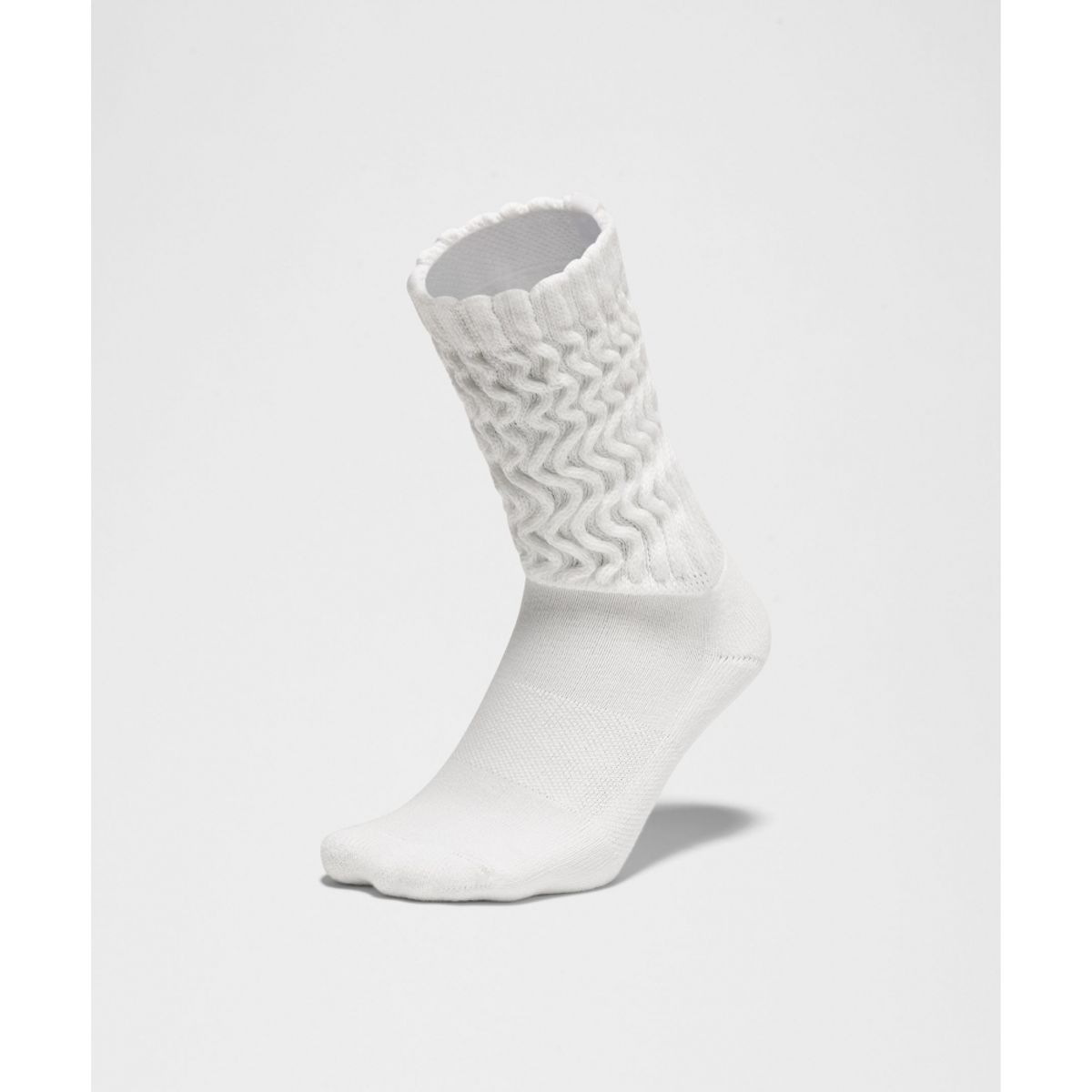 룰루레몬(LULULEMON) 유니섹스 슬라우치 삭스  WHT