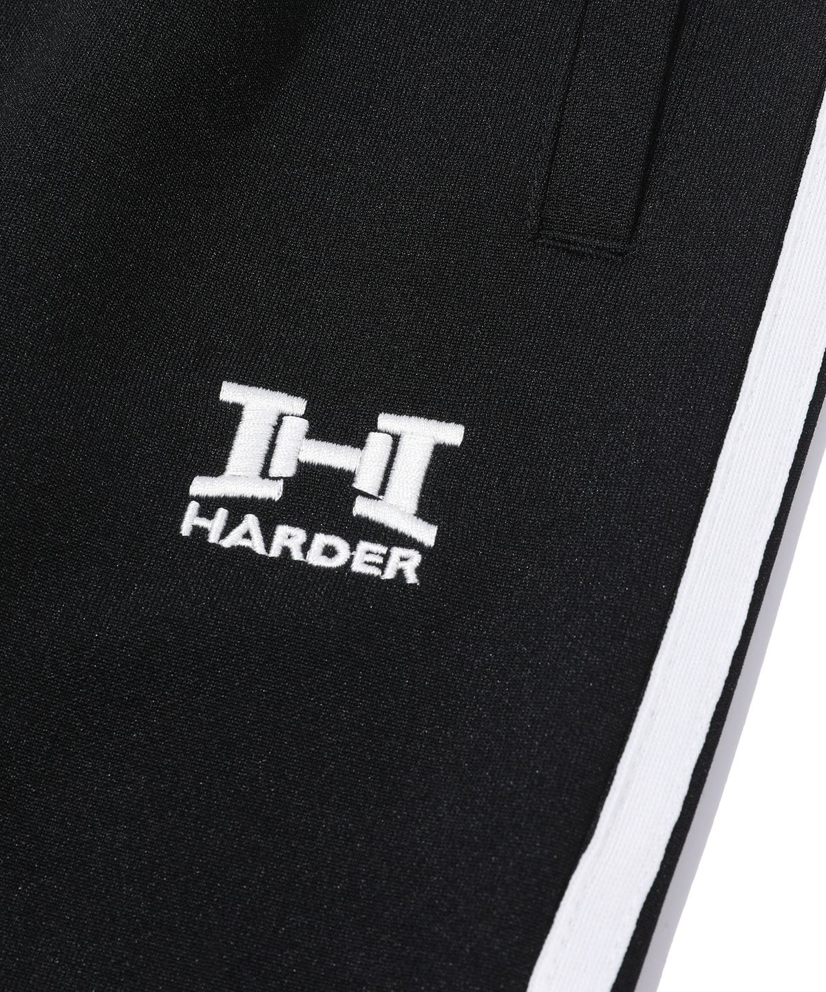 하더(HARDER) 액티브 쿠션 스트레이트 팬츠(블랙)