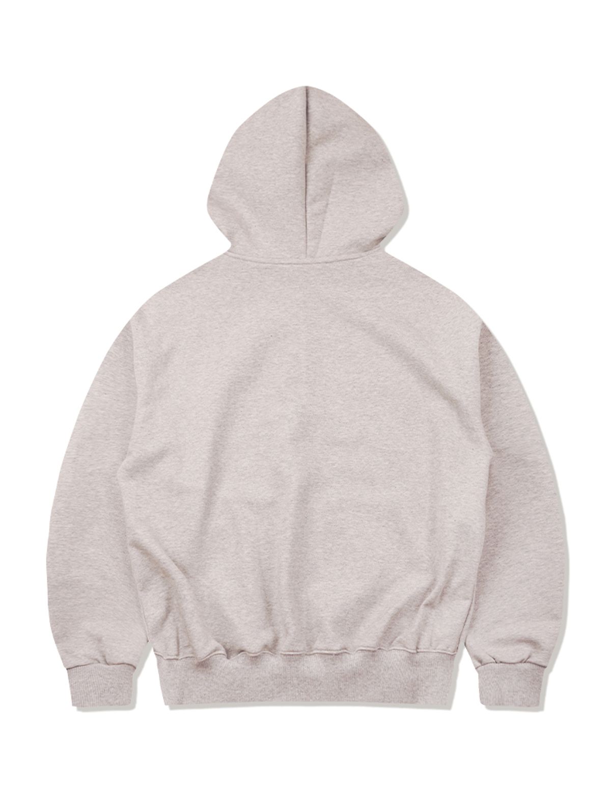 라 메종 스튜디오(LA MAISON STUDIO) LA MAISON ESSENTIAL CROP HOODIE ZIP-UP MELANGRAY(FCG1ZP681M)