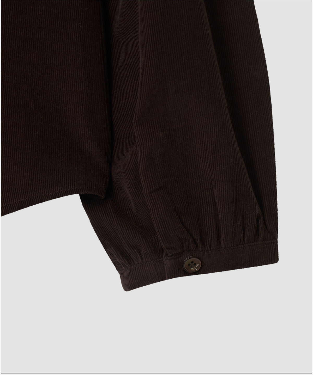더 릴(THE LILLE) Kylie Corduroy Blouse_Brown
