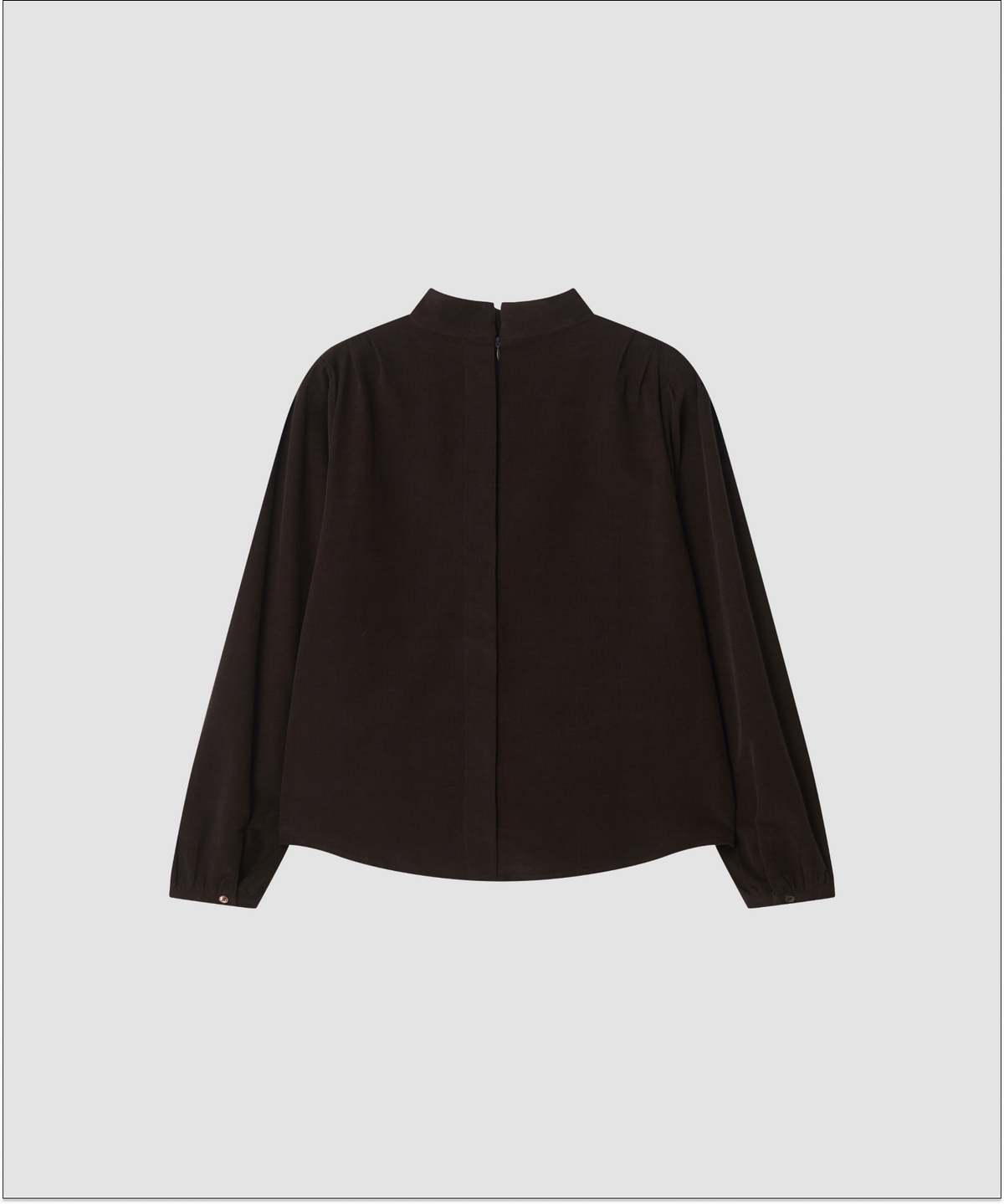 더 릴(THE LILLE) Kylie Corduroy Blouse_Brown