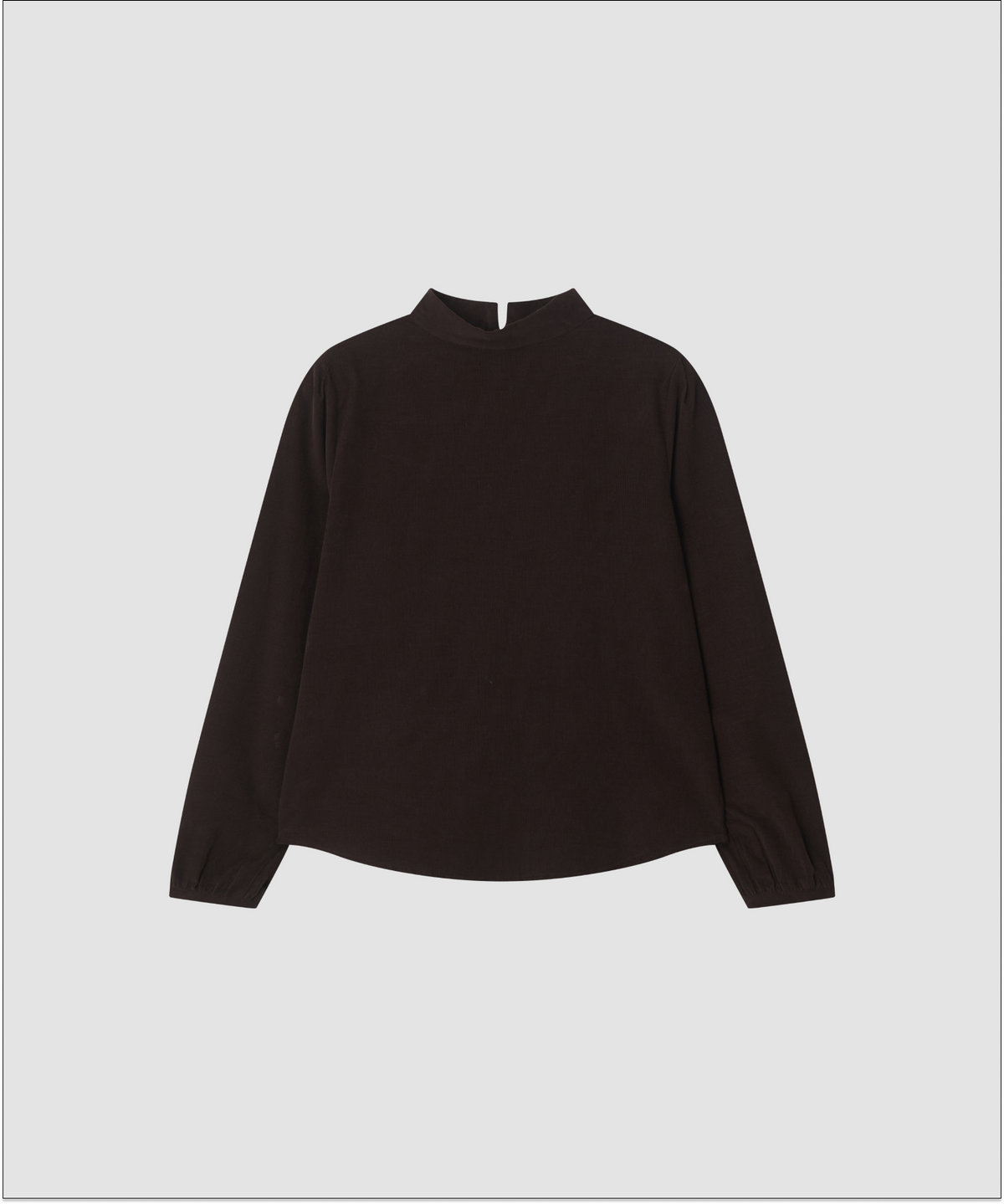 더 릴(THE LILLE) Kylie Corduroy Blouse_Brown