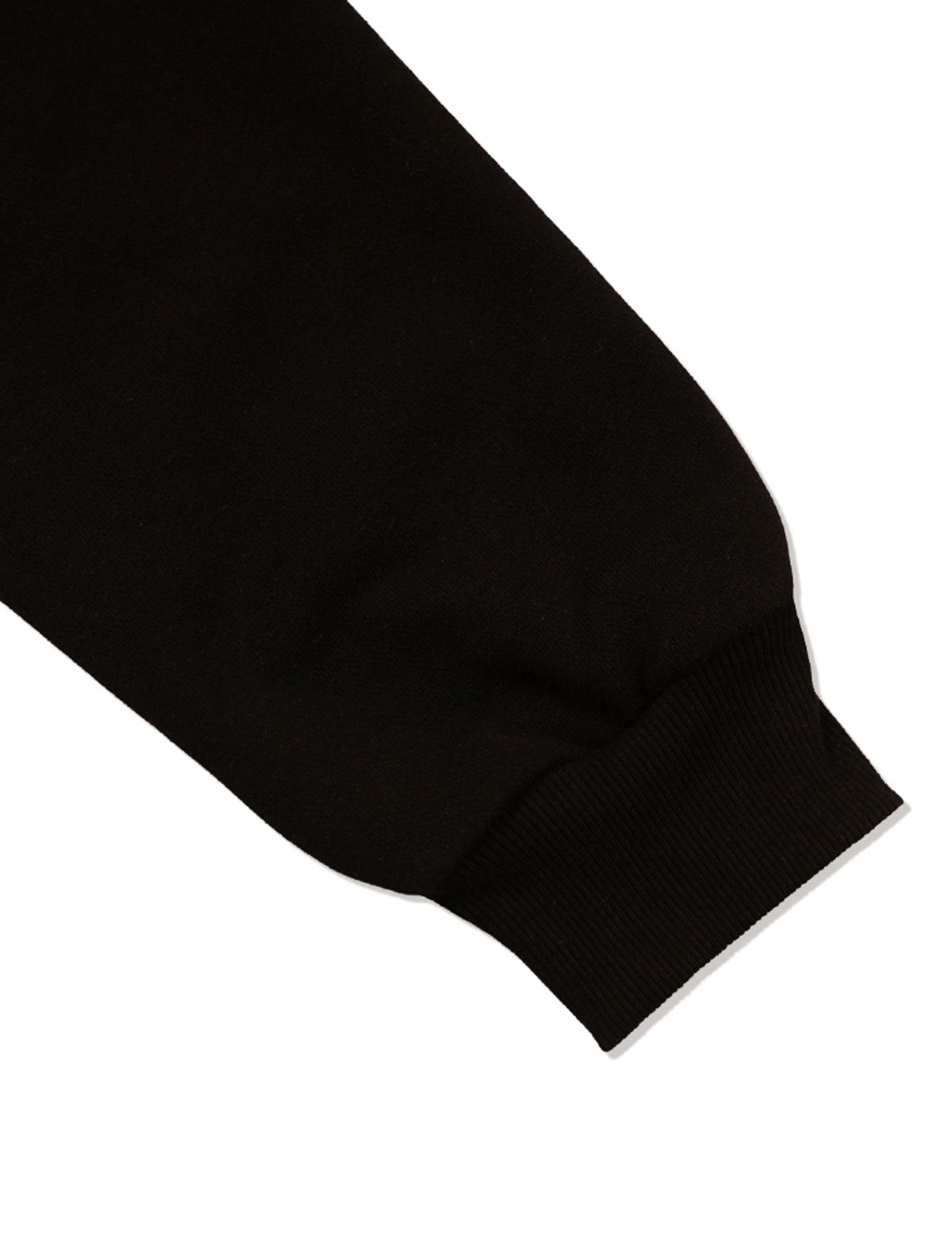 라 메종 스튜디오(LA MAISON STUDIO) LA MAISON ESSENTIAL CROP HOODIE ZIP-UP BLACK(FCG1ZP681M)