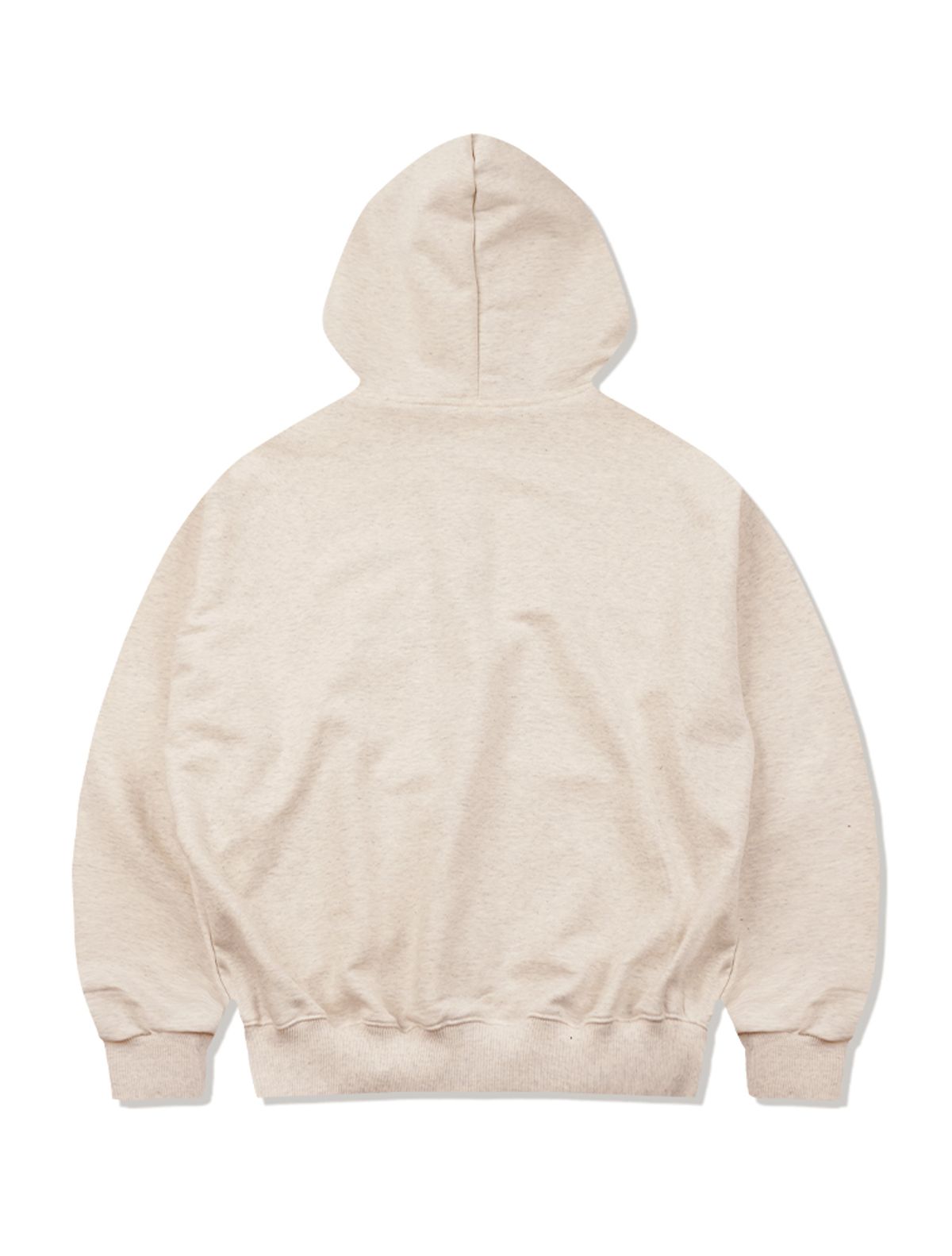 라 메종 스튜디오(LA MAISON STUDIO) LA MAISON ESSENTIAL CROP HOODIE ZIP-UP OATMEAL(FCG1ZP681M)