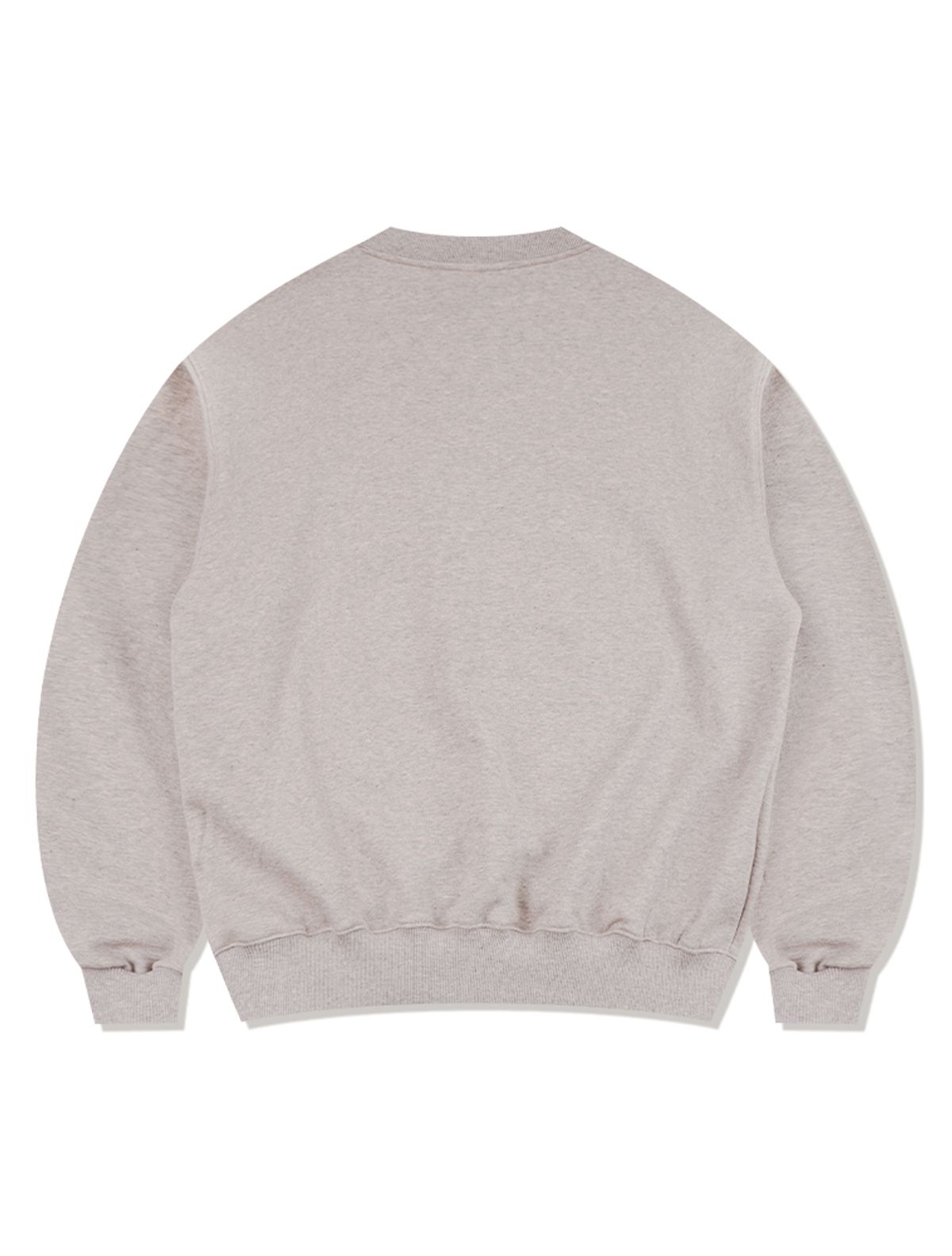 라 메종 스튜디오(LA MAISON STUDIO) LA MAISON ESSENTIAL CROP HENLEY NECK MELANGRAY(FCG1TS682M)