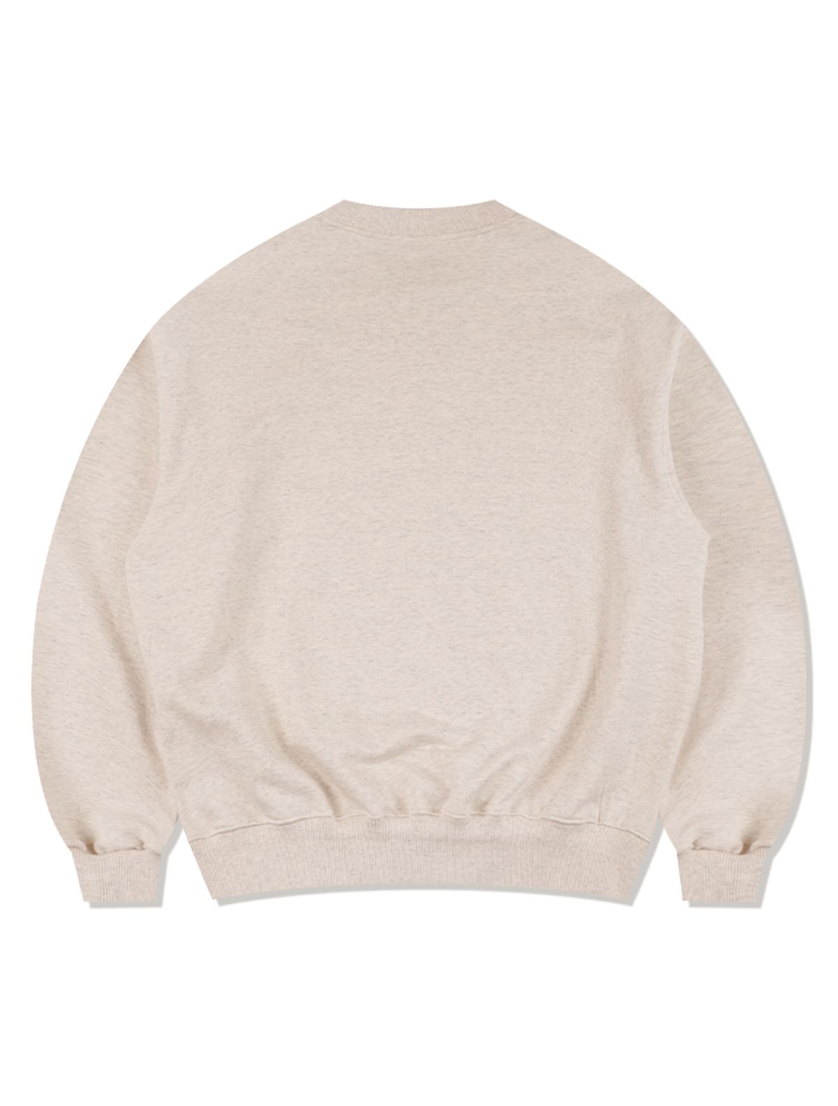 라 메종 스튜디오(LA MAISON STUDIO) LA MAISON ESSENTIAL CROP HENLEY NECK OATMEAL(FCG1TS682M)
