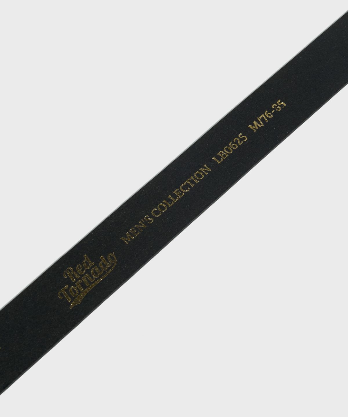 레드토네이도(RED TORNADO) Vintage Italian Leather Hickok Belt Black