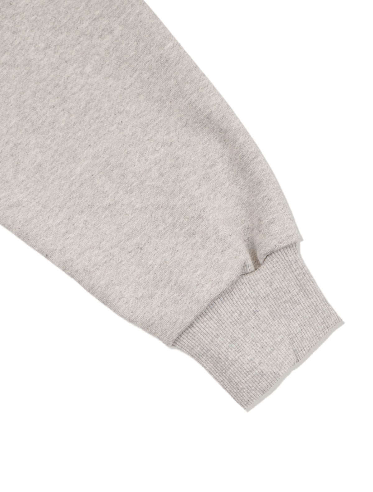 라 메종 스튜디오(LA MAISON STUDIO) LA MAISON ESSENTIAL CROP HOODIE MELANGRAY(FCG1TS683M)