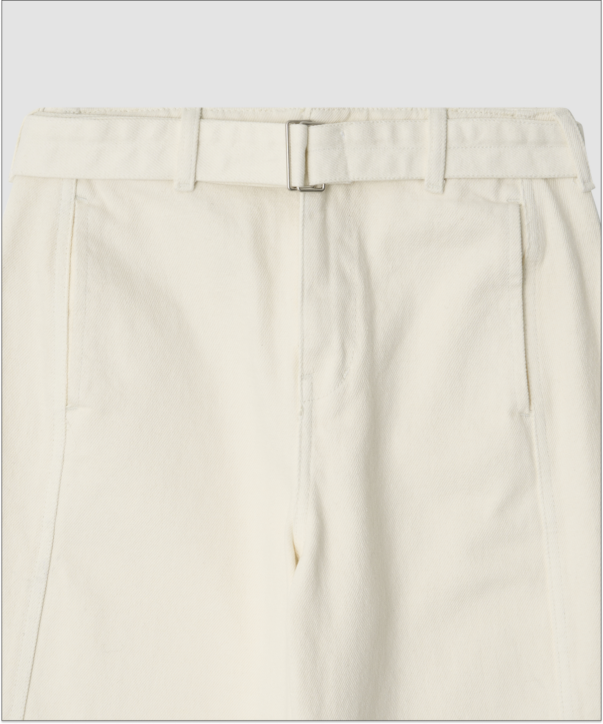 더 릴(THE LILLE) Ecru Belted Curve Jean