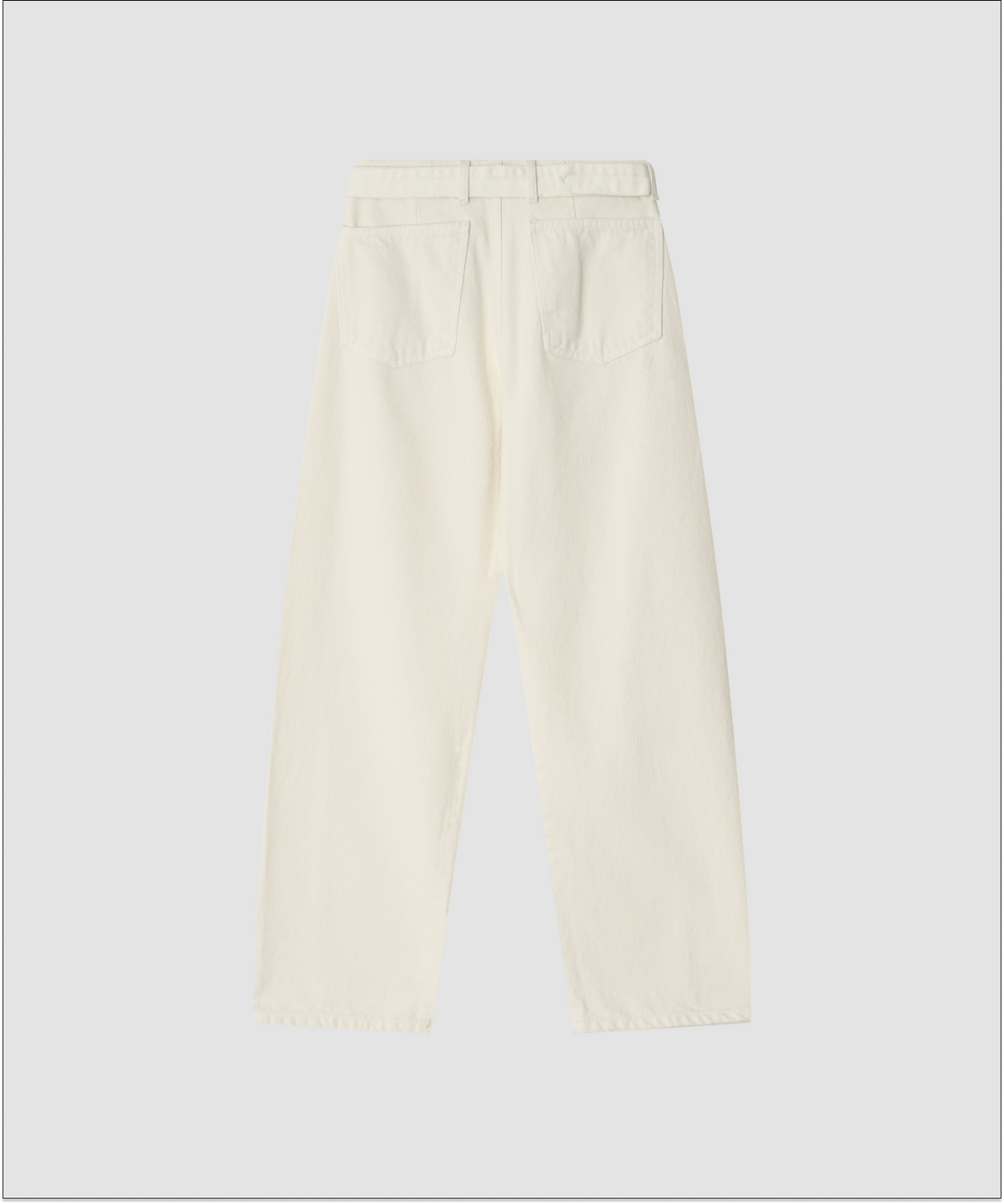 더 릴(THE LILLE) Ecru Belted Curve Jean