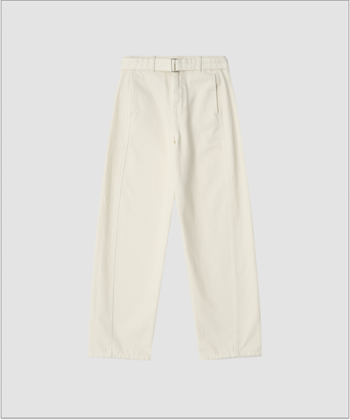 더 릴(THE LILLE) Ecru Belted Curve Jean