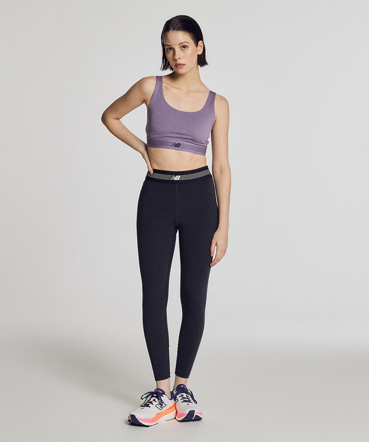 뉴발란스(NEW BALANCE) NBN9G2V422 / WOMEN AC 트레인 브라탑 (LIGHT PURPLE)