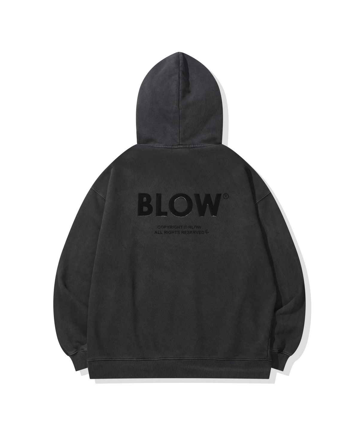 블로우(BLOW) PIGMENT SIGNATURE LOGO HOODIE