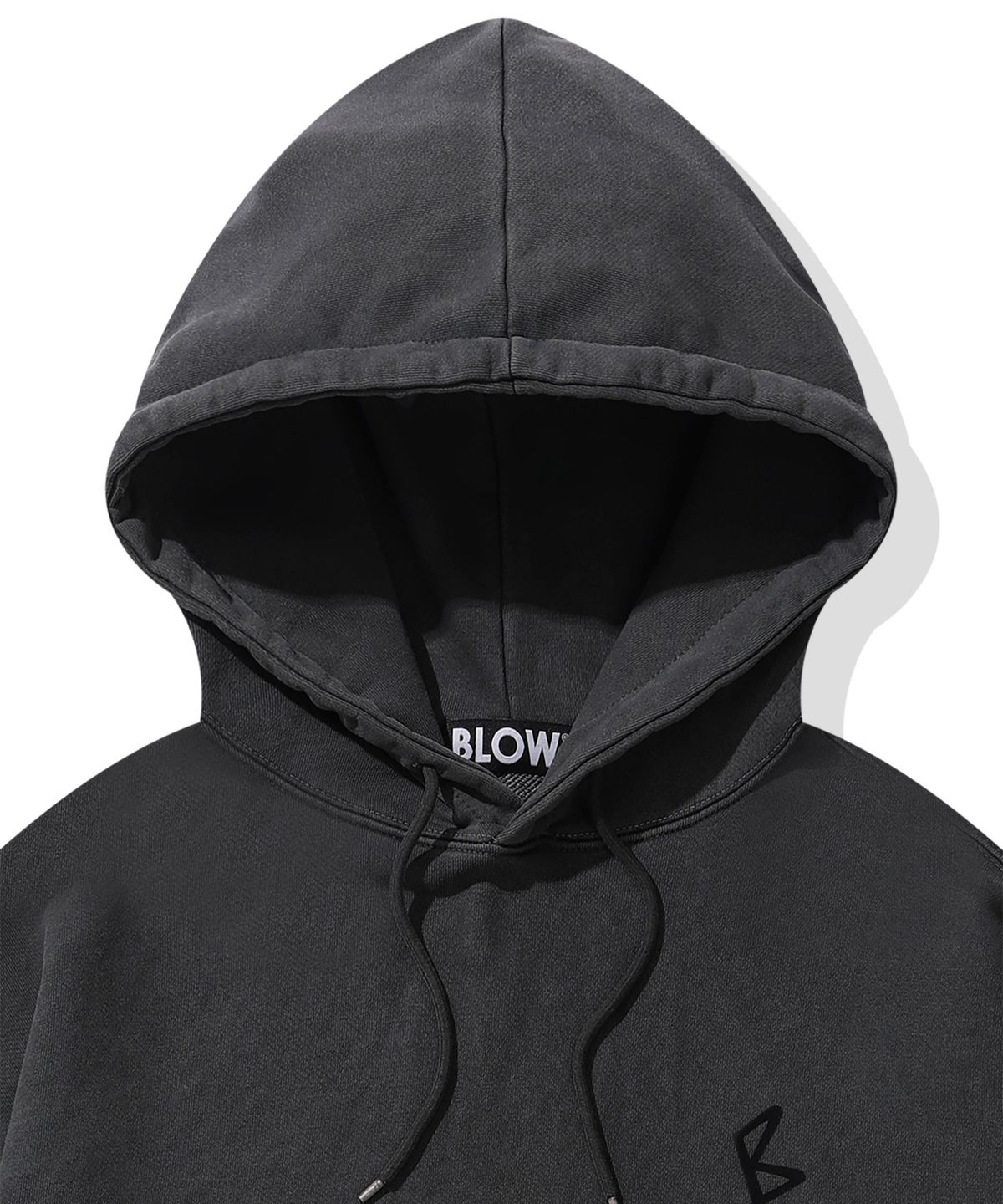 블로우(BLOW) PIGMENT SIGNATURE LOGO HOODIE