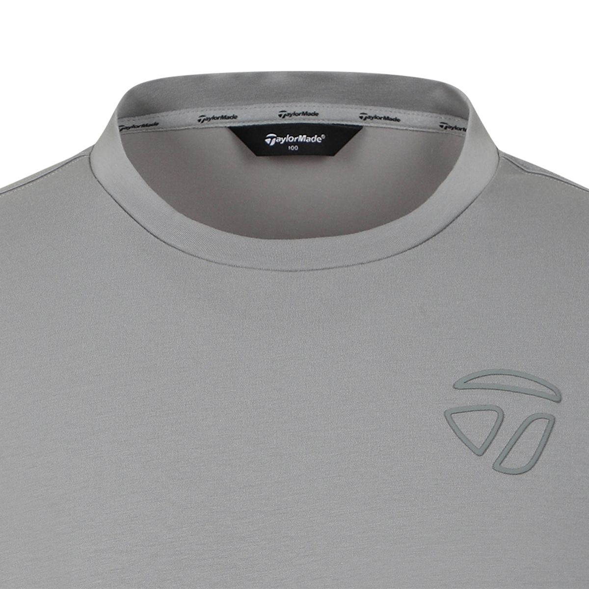 테일러메이드 어패럴(TAYLORMADE APPAREL) 26SS 남성 로고 프린트 라운드 반팔 티셔츠 TT6-27HG48-190