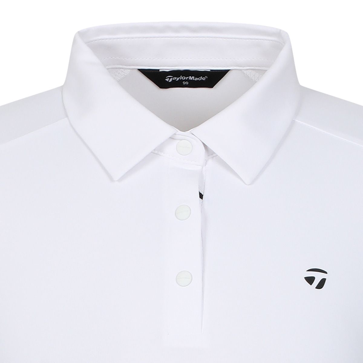 테일러메이드 어패럴(TAYLORMADE APPAREL) 26SS 여성 어깨 포인트 카라 긴팔 티셔츠 TT6-57HG41-100