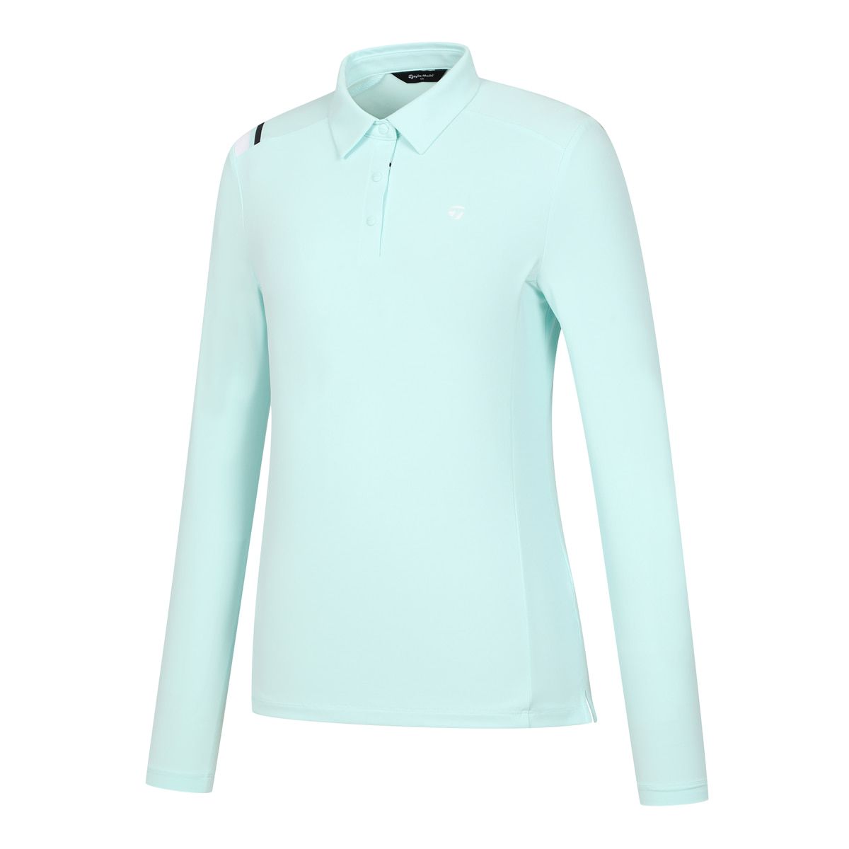 테일러메이드 어패럴(TAYLORMADE APPAREL) 26SS 여성 어깨 포인트 카라 긴팔 티셔츠 TT6-57HG41-830