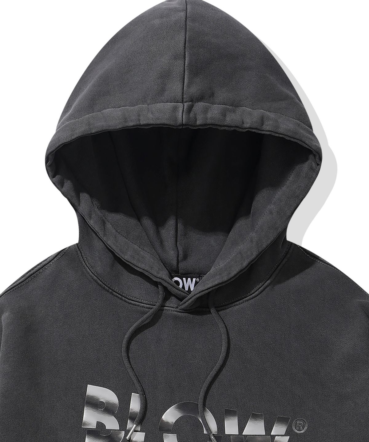 블로우(BLOW) PIGMENT LENTICULAR LOGO HOODIE
