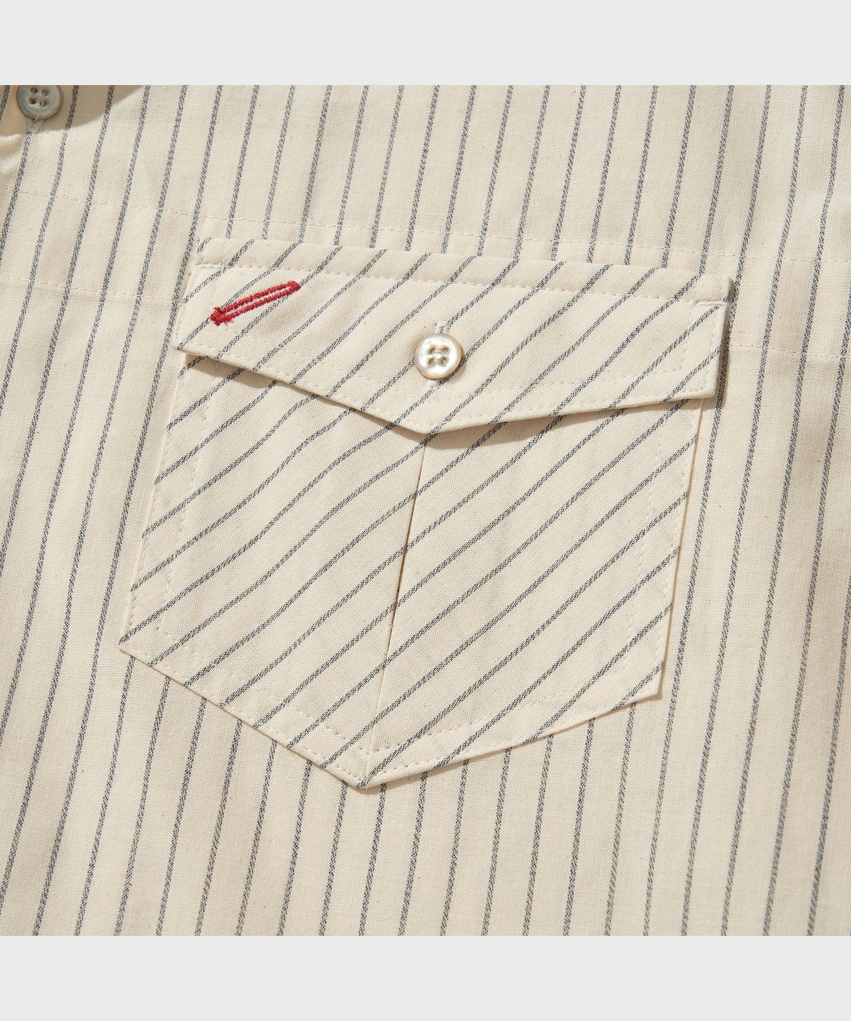 비디알(VDR) OLD LOOM SHIRT [Ivory]