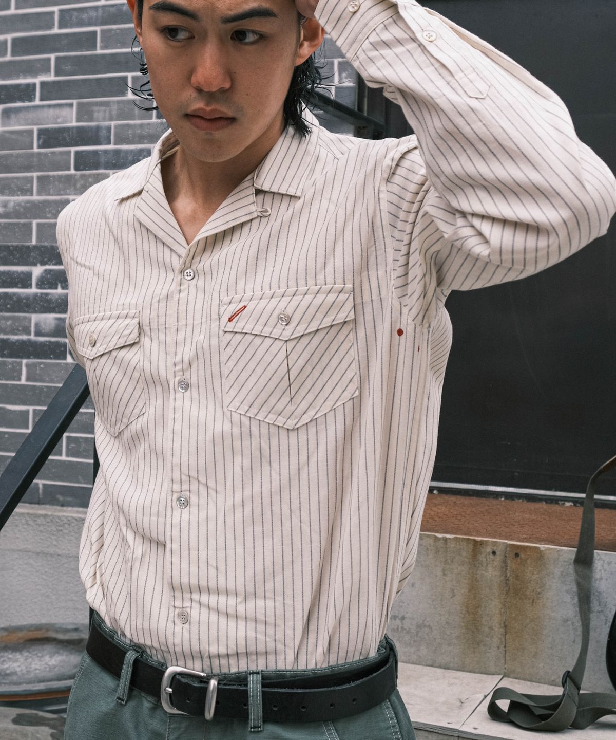 비디알(VDR) OLD LOOM SHIRT [Ivory]