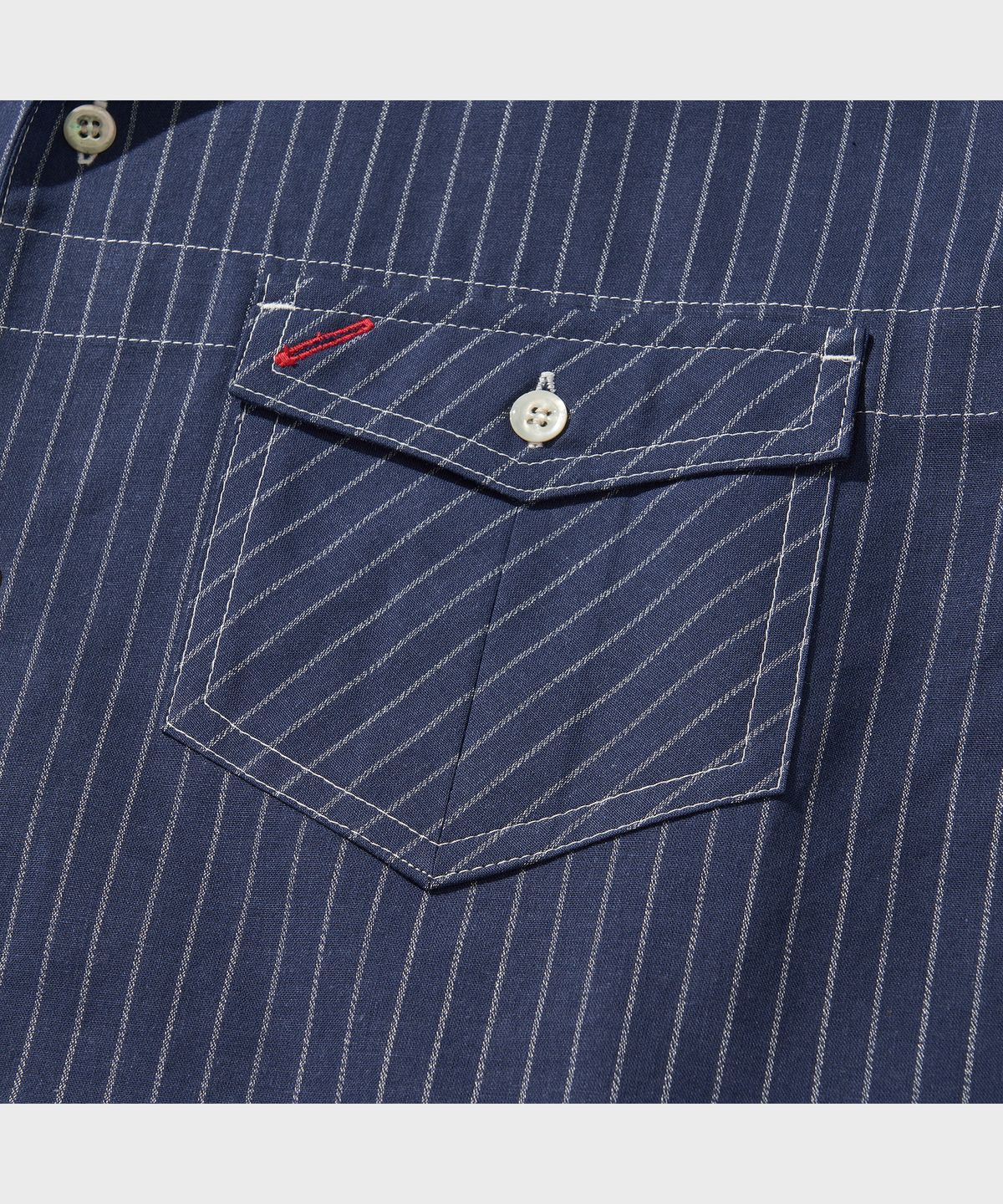 비디알(VDR) OLD LOOM SHIRT [Indigo]