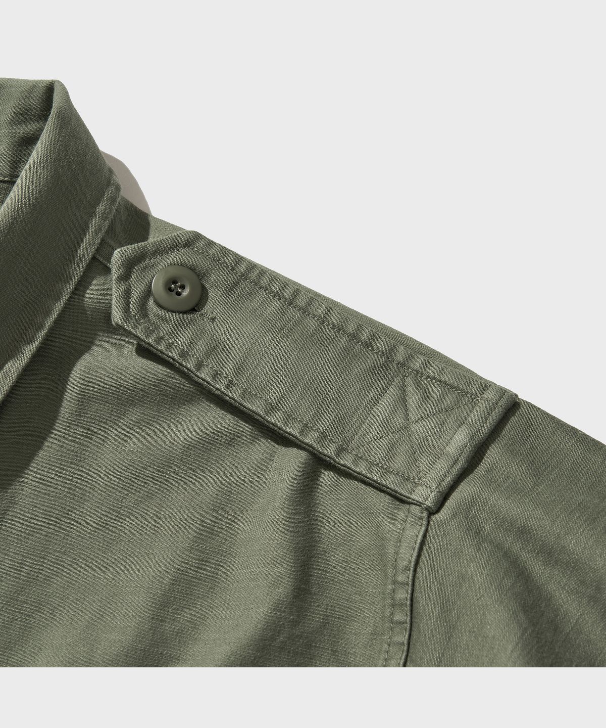 비디알(VDR) BACK SATEEN COTTON JUNGLE FATIGUE JACKET [Swamp Green]