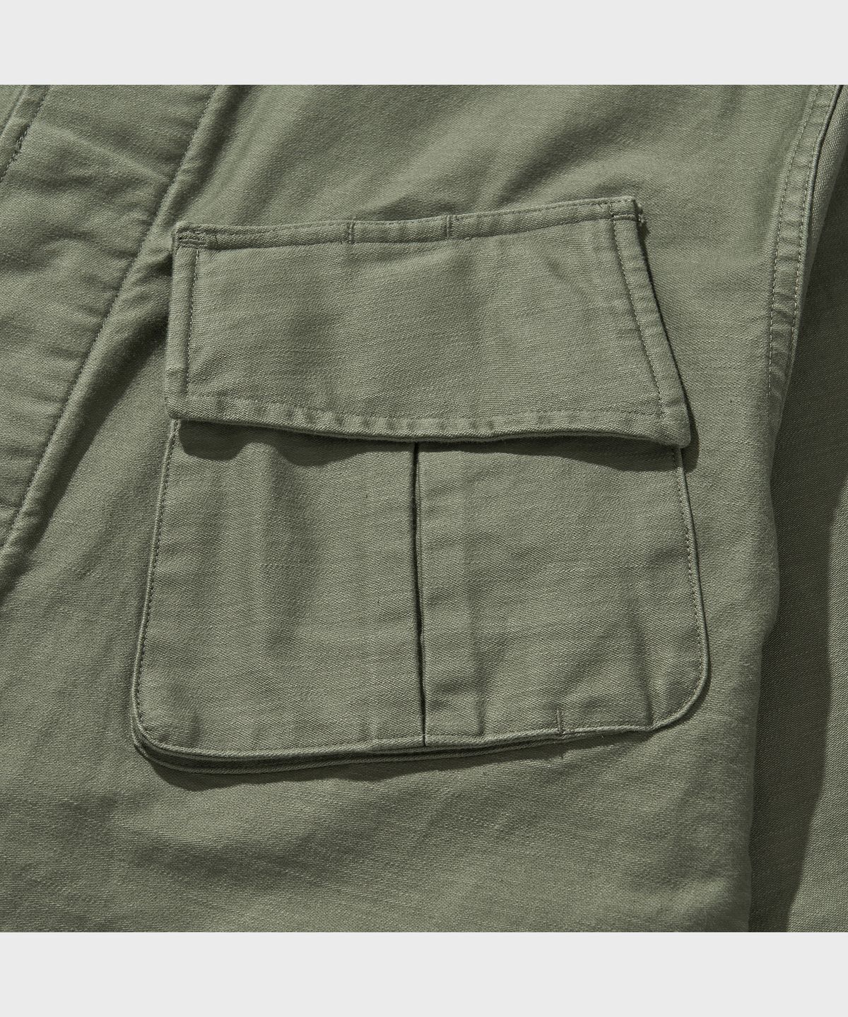비디알(VDR) BACK SATEEN COTTON JUNGLE FATIGUE JACKET [Swamp Green]